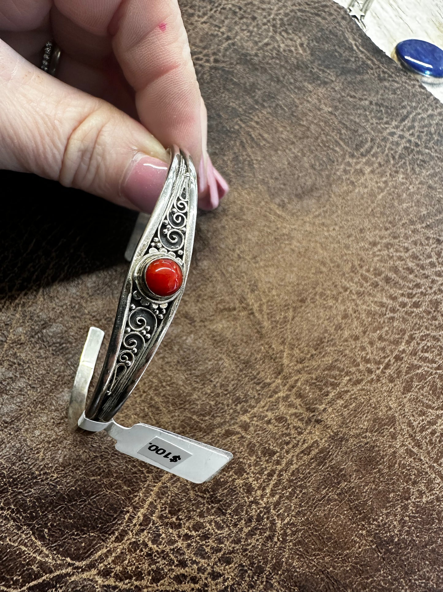 Red Coral Cuff