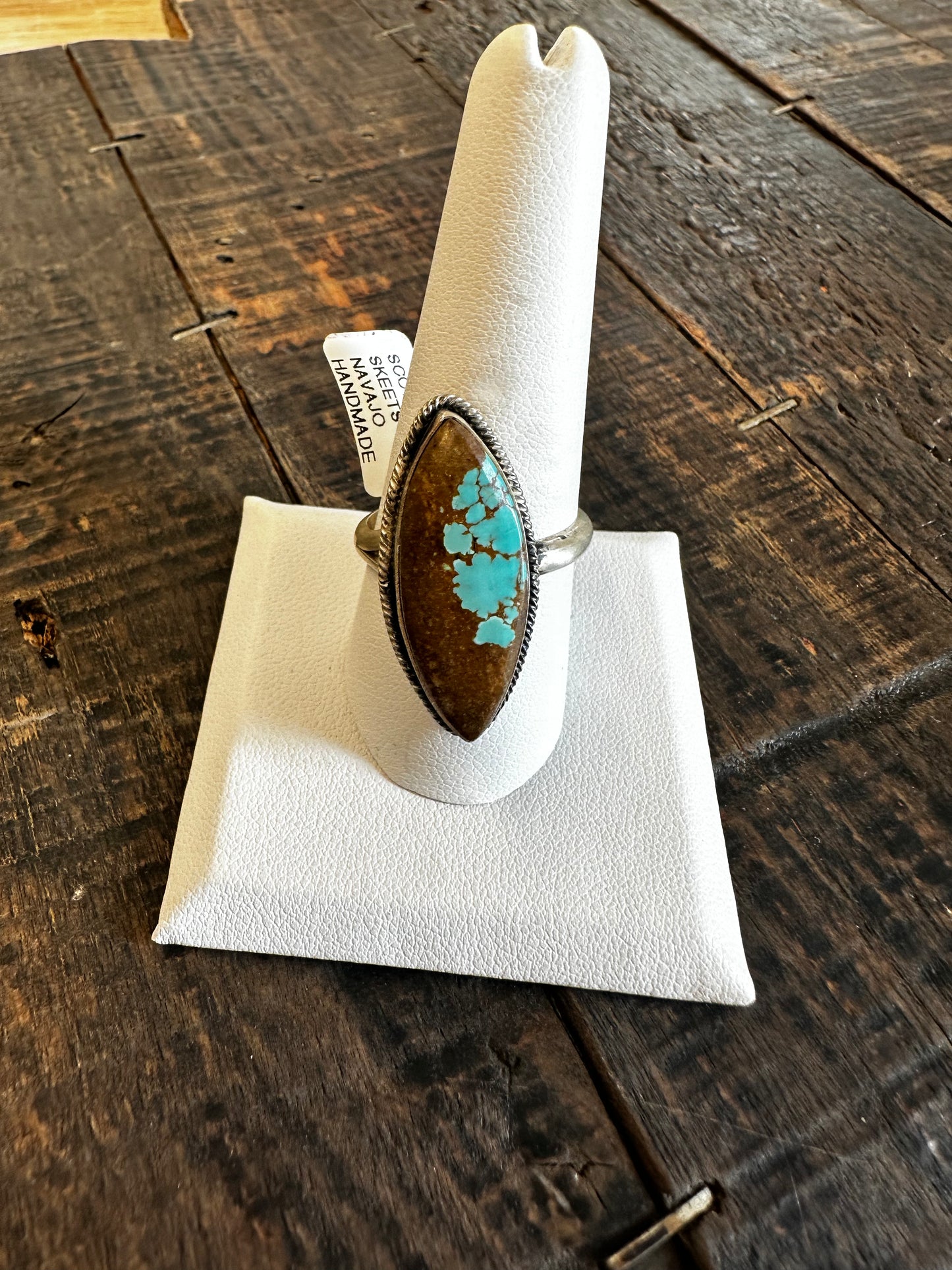 Number 8 Turquoise Native Made
