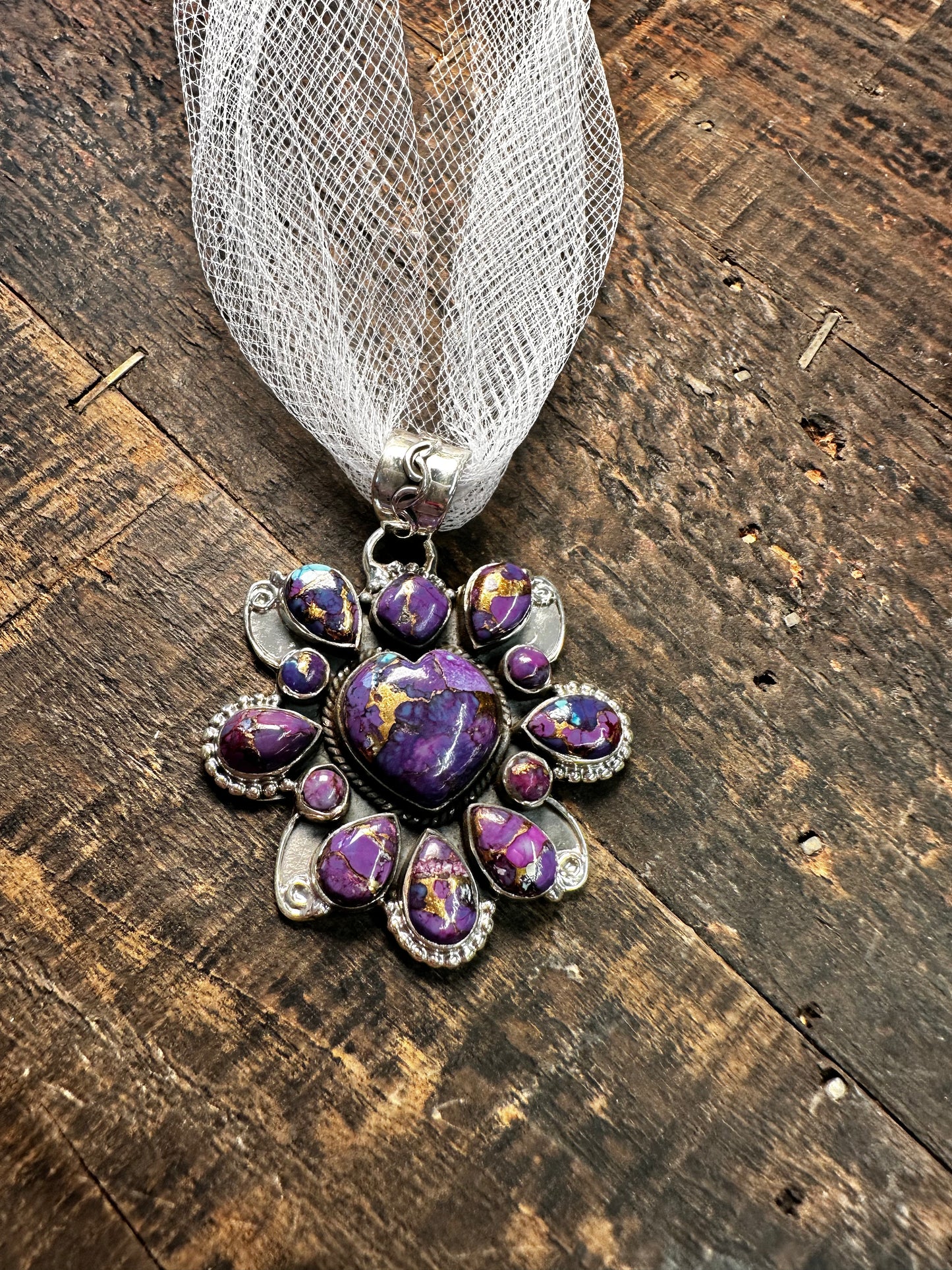 Purple Mohave Pendent