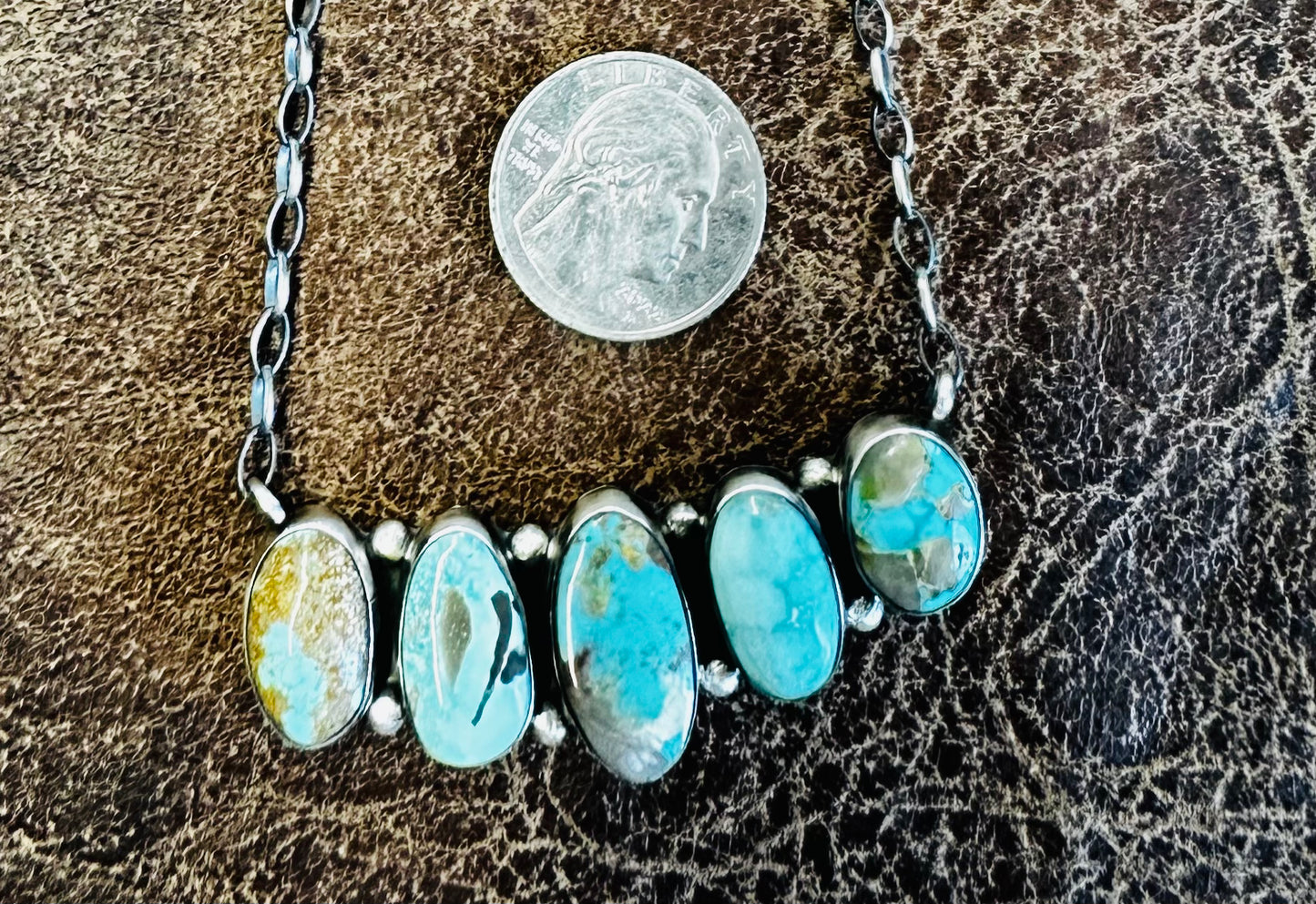 Native Made Multi Stone Necklace