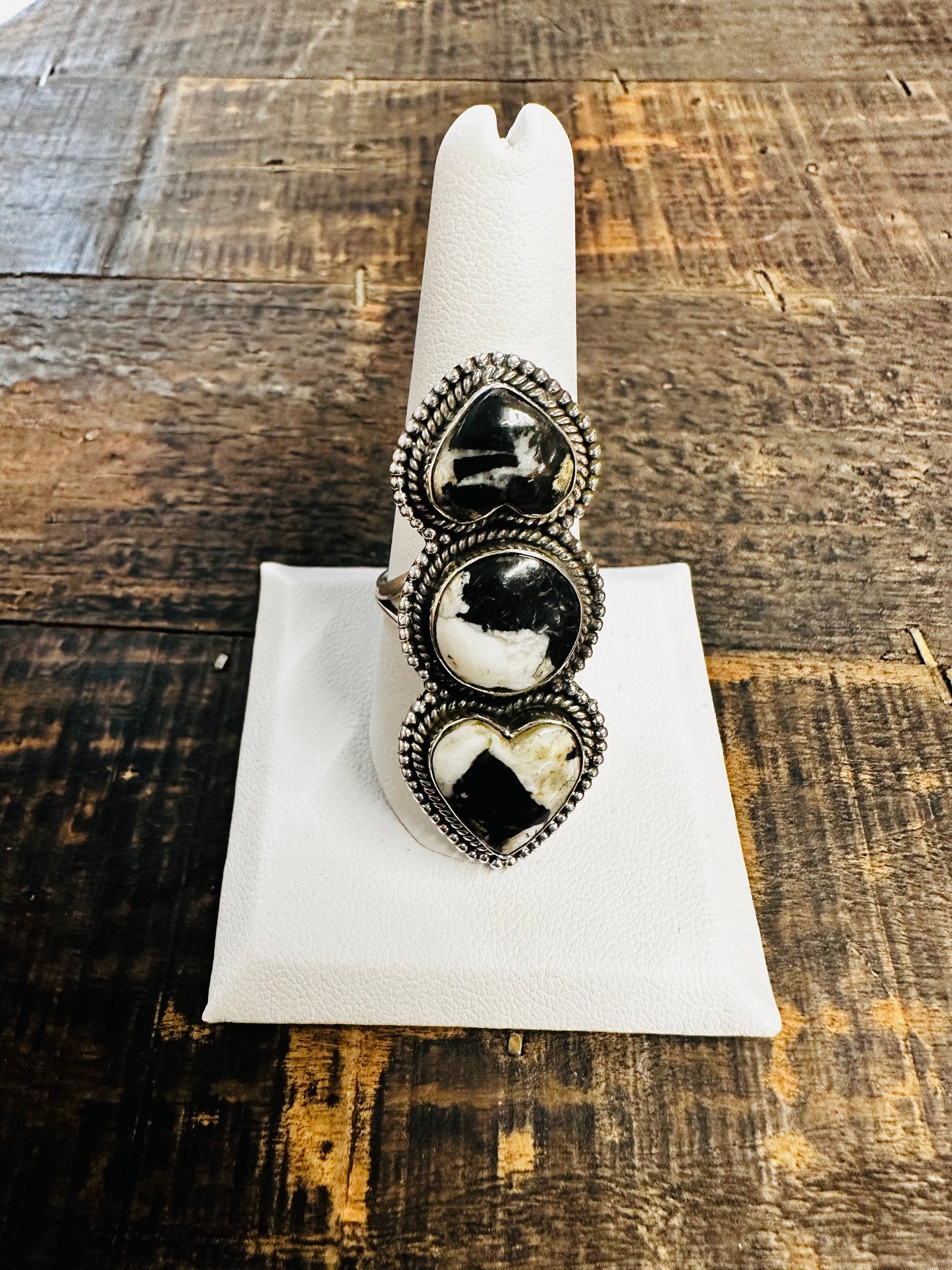 White buffalo ring