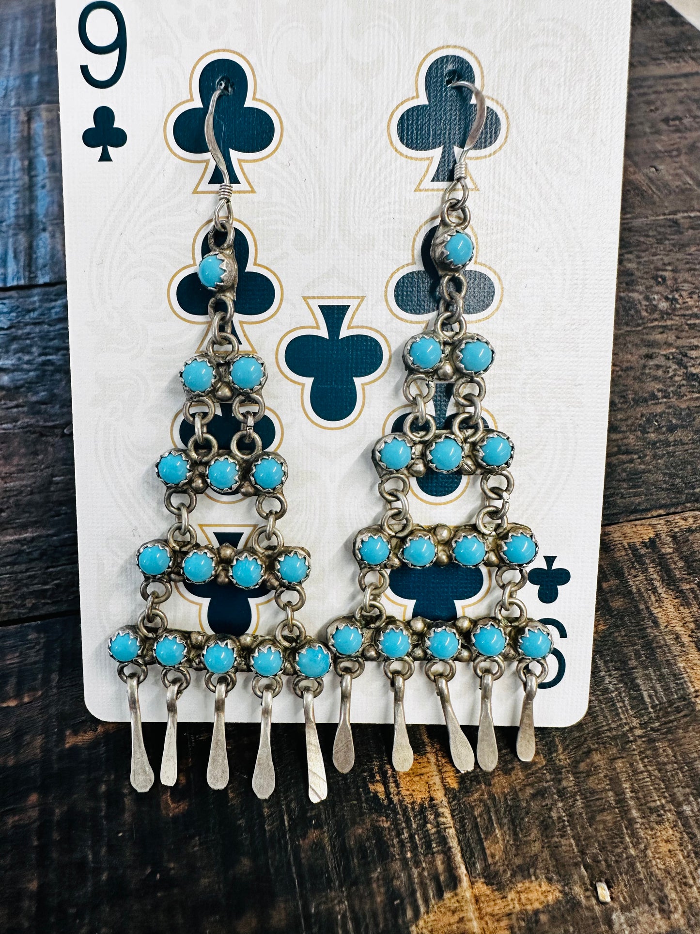 Turquoise Chandelier earrings