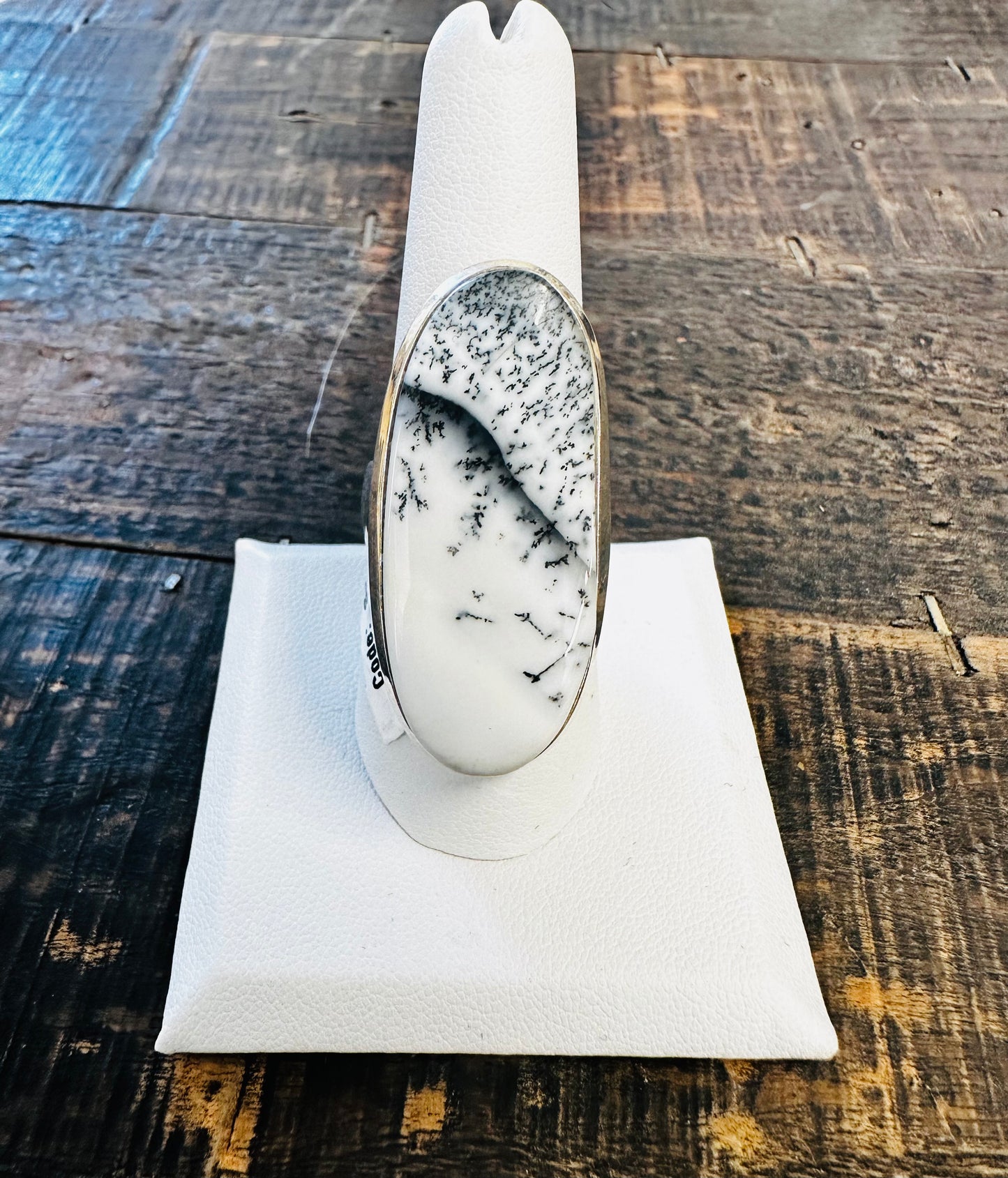 Dendritic Opal Ring
