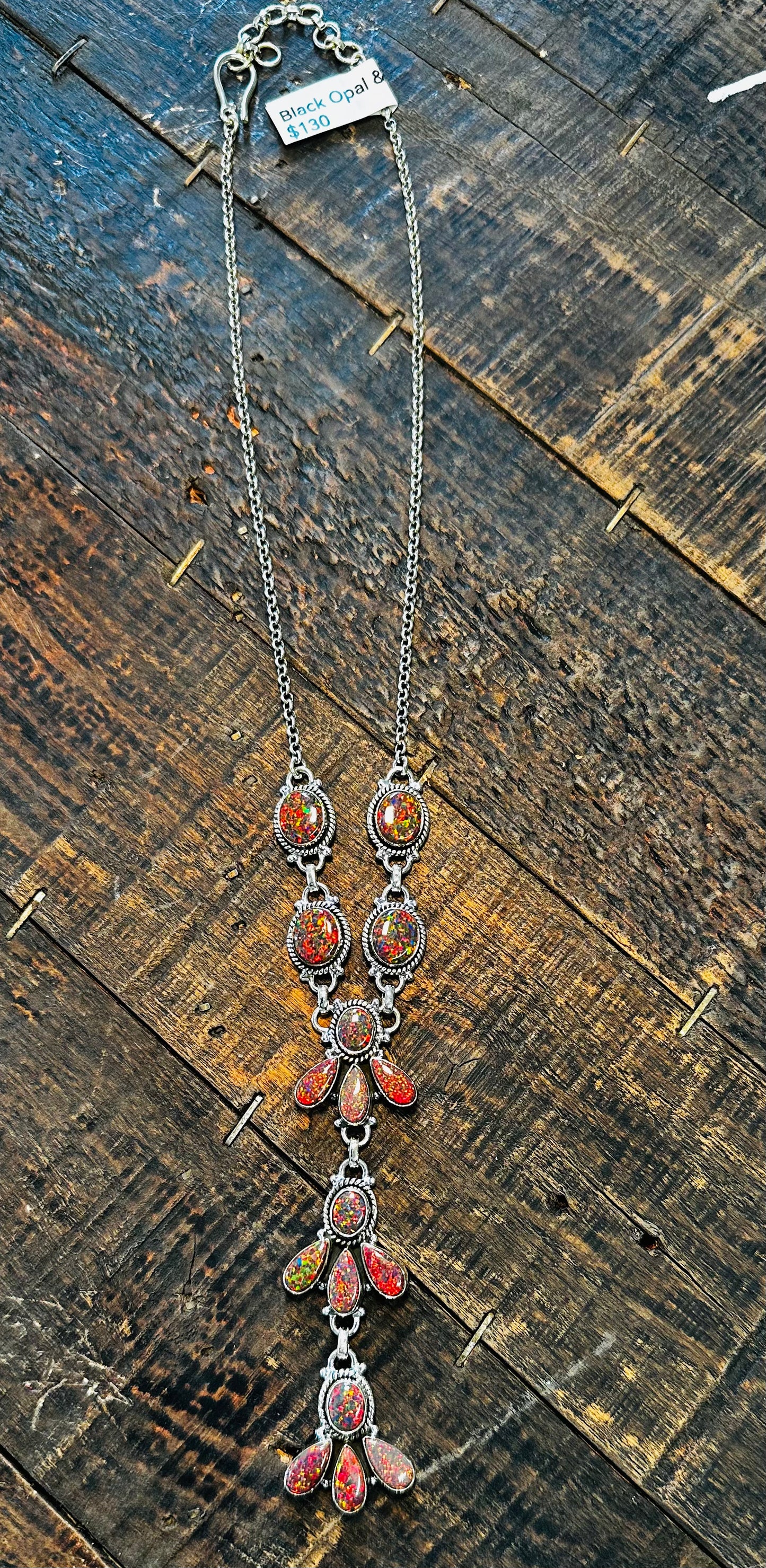 Black Opal Necklace