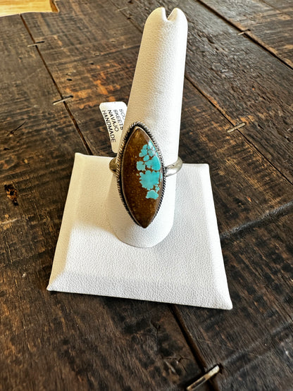 Number 8 Turquoise Native Made
