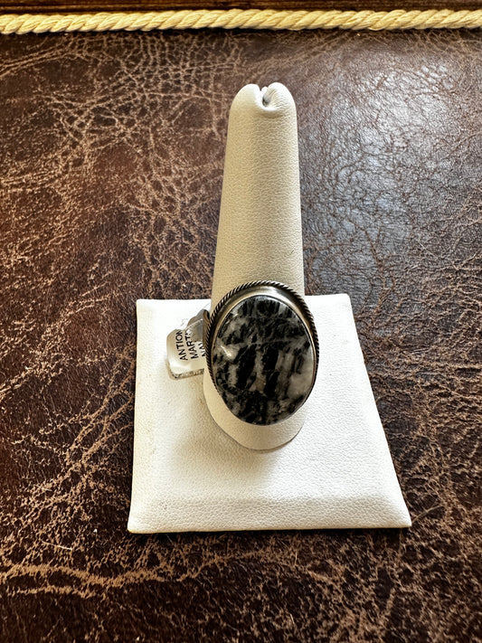 White Buffalo Ring by Antionette