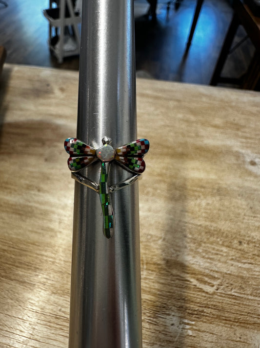 Opal inlay Ring
