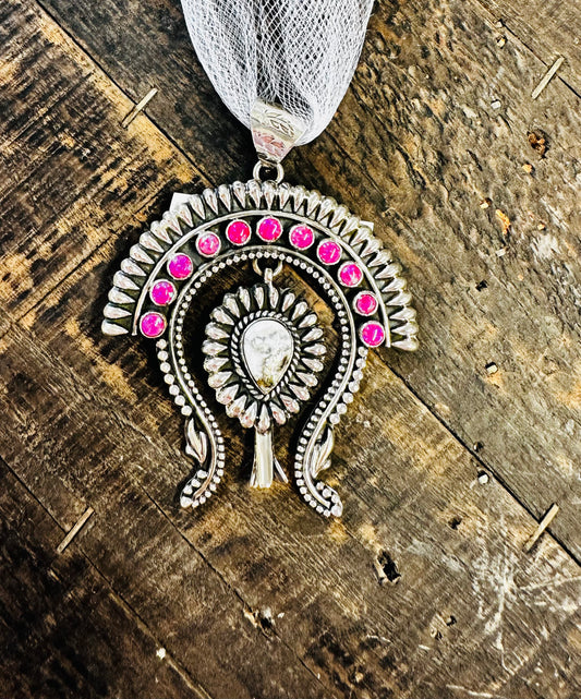 Pink Opal with Wild Horse Naja