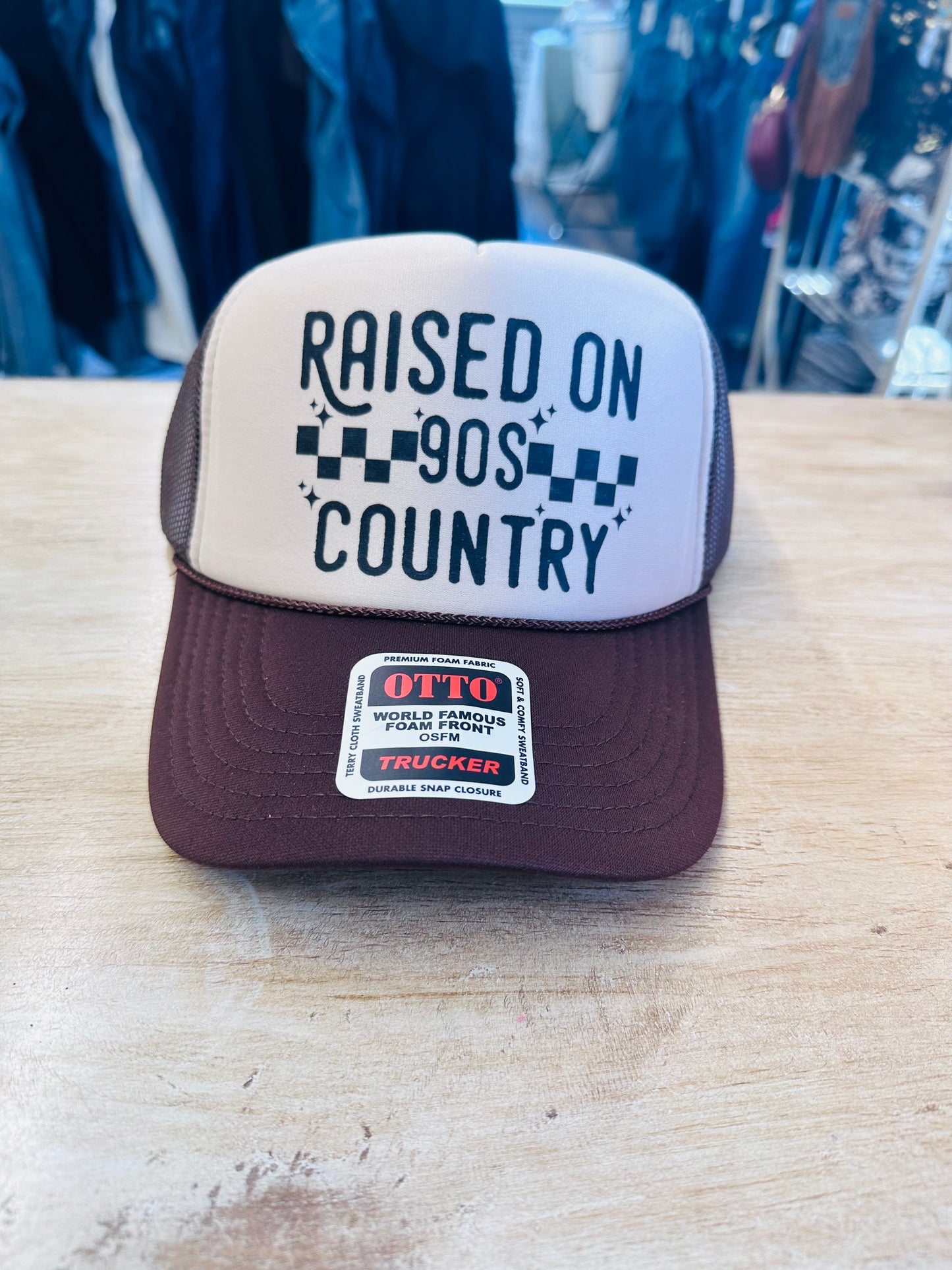 Trucker Hat Raised On 90's country