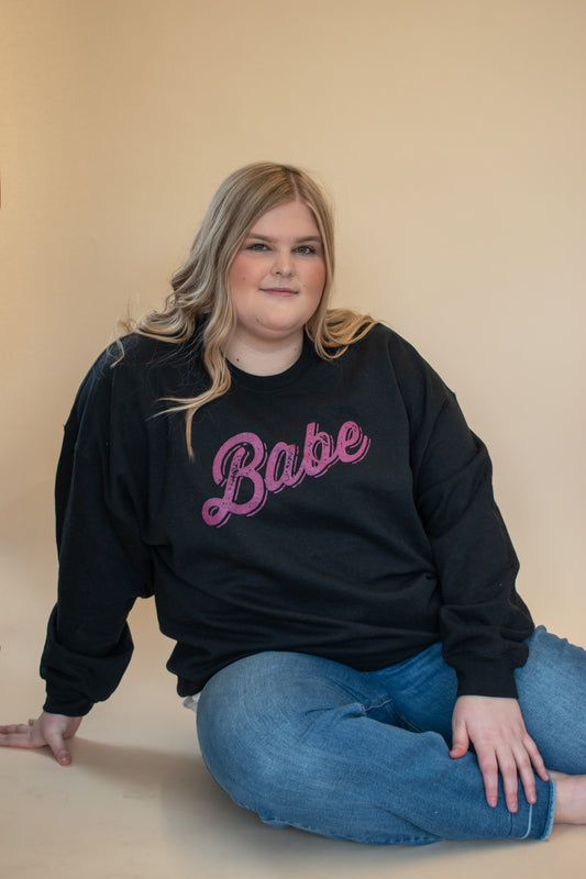 "Babe" Crewneck