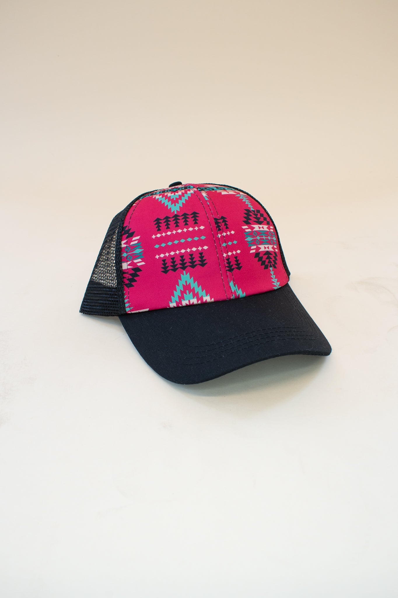 Pink Aztec Hat