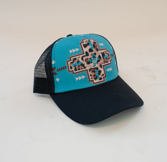 Turquoise Navajo Hat