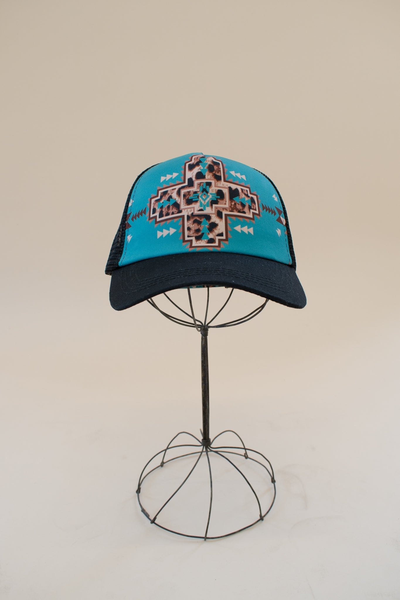 Turquoise Navajo Hat