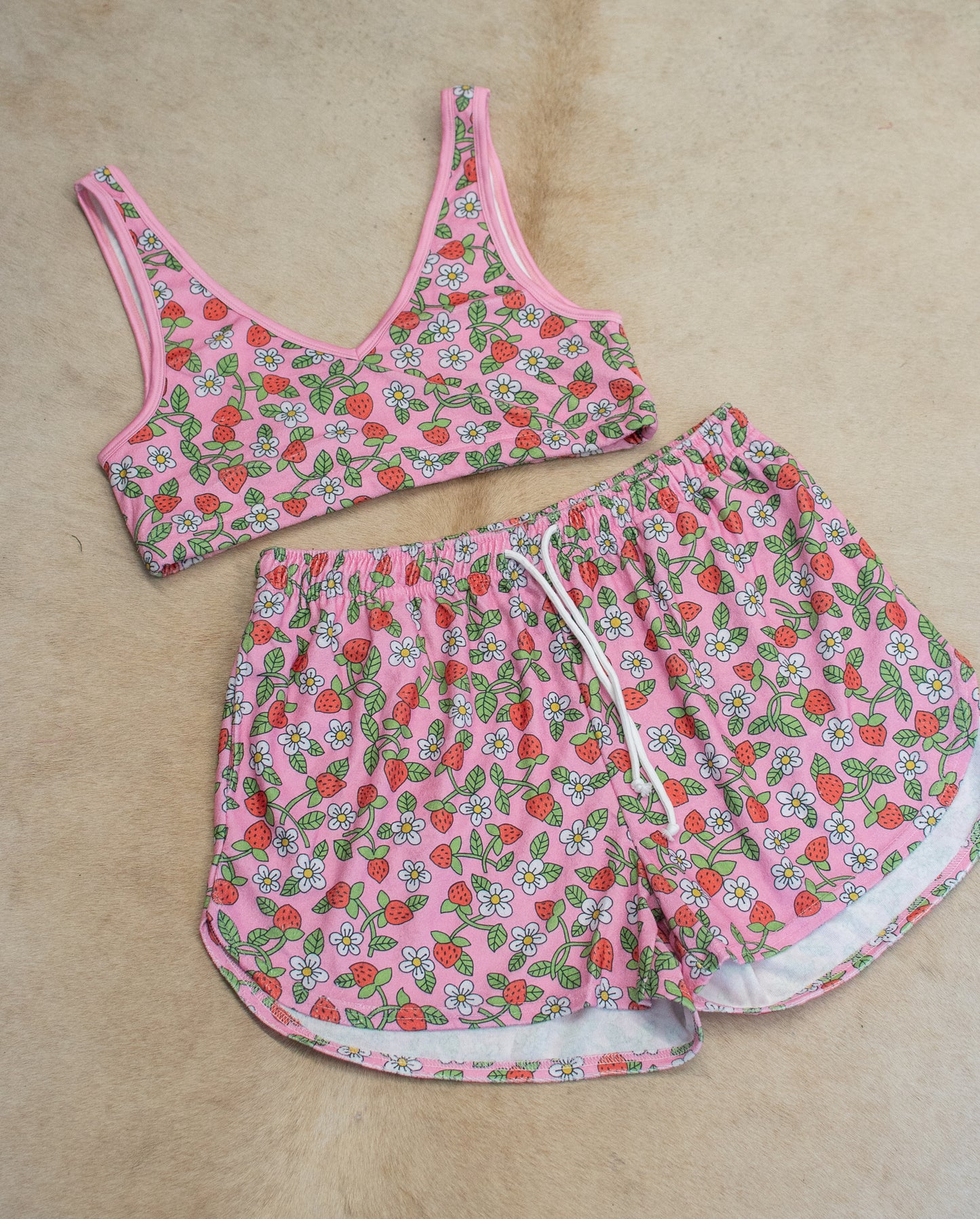 Strawberry Dreams Loungewear Set